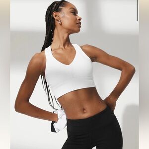 Alo Yoga Emulate Bra white
